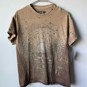 Xtreme Couture Men's Brown Graphic Tee